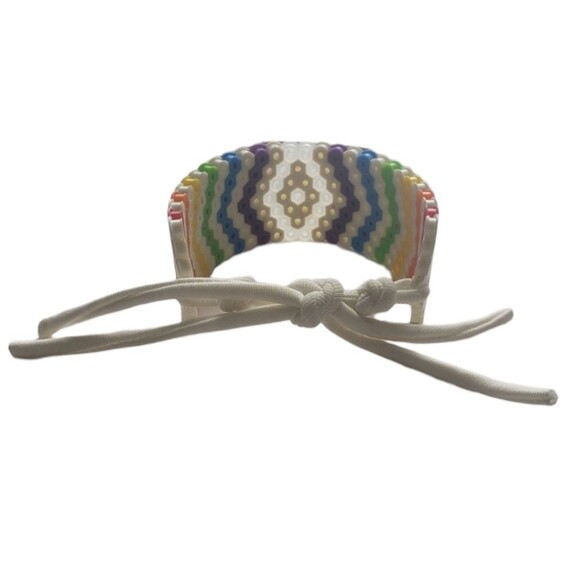 Tie On Perler Bracelet - Picture 3 of 6